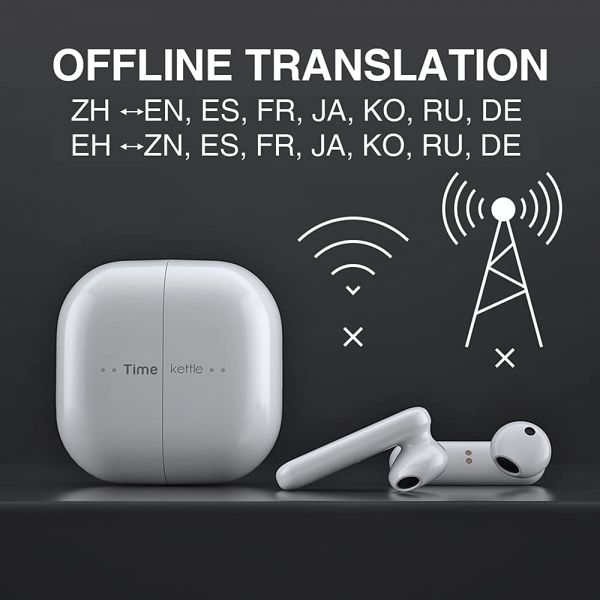 Timekettle M2 Akll Tercme Cihaz-White