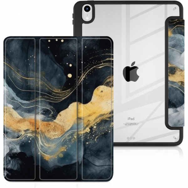 Batianda Apple iPad Air M2 Klf (11 in)-Golden Fluid 