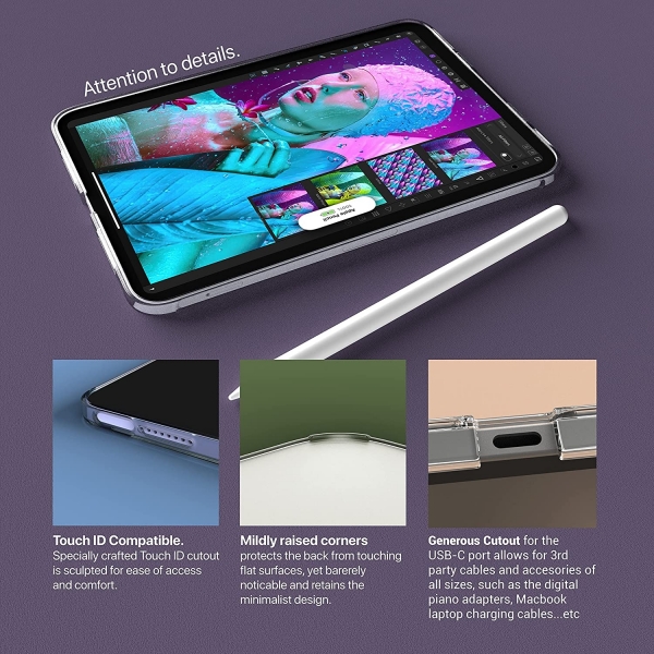 TineeOwl Arctic Serisi iPad Mini 6 Klf (8.3 in)
