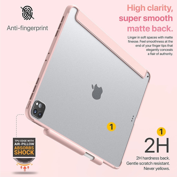 TineeOwl Glace Serisi iPad Pro Klf (11 in)(3.Nesil)-Pink