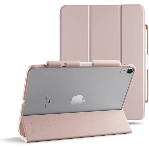 TineeOwl Mocha Serisi iPad Air Klf (10.9 in)(5.Nesil)-Pink