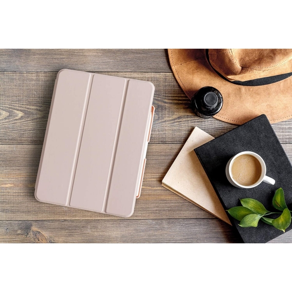 TineeOwl Mocha Serisi iPad Air Klf (10.9 in)(5.Nesil)-Pink