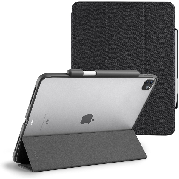 TineeOwl Mocha Serisi iPad Pro Klf (11 in)(3.Nesil)-Black