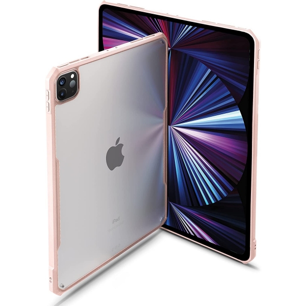 TineeOwl Ultra Thin Serisi iPad Pro Klf (12.9 in)(5.Nesil)-Pink