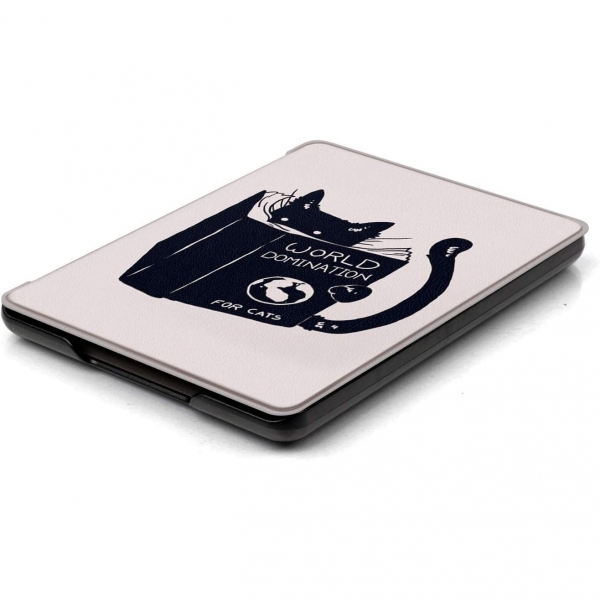 Tkkie Kindle eReader Klf (6 in)(10.Nesil)-Reading Cat