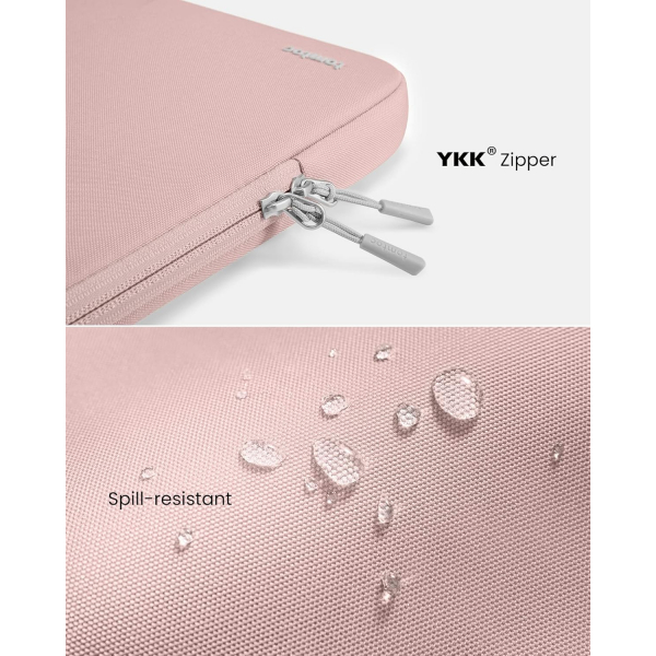 Tomtoc 360 MacBook Pro/Air M4 Laptop antas (15 in)-Pink