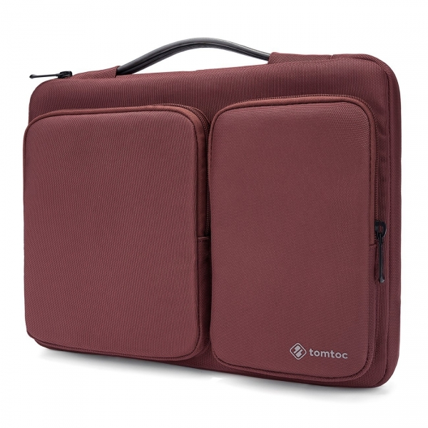 Tomtoc Laptop antas (15/15.6 in)-Burgundy