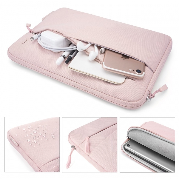 Tomtoc Apple iPad/Samsung Tablet antas (10.5 in)-Baby Pink