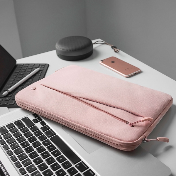 Tomtoc Apple iPad/Samsung Tablet antas (10.5 in)-Baby Pink