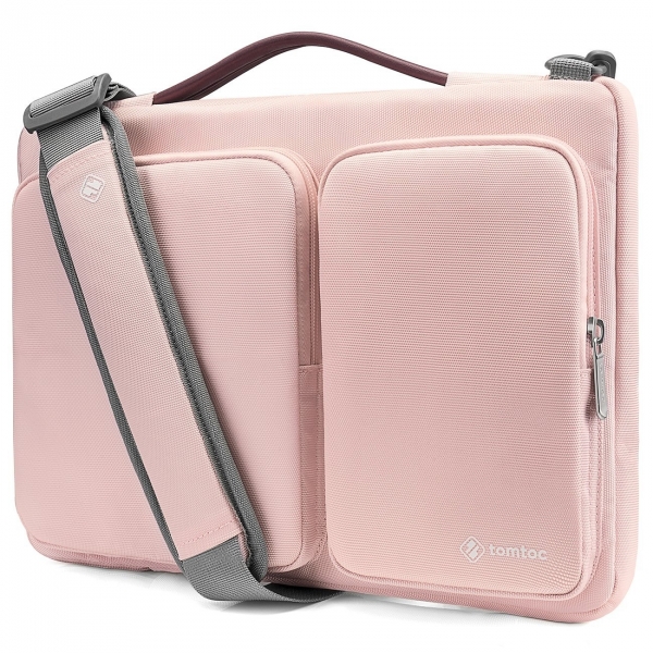 Tomtoc Laptop Omuz antas (13/13.3 in)-Pink