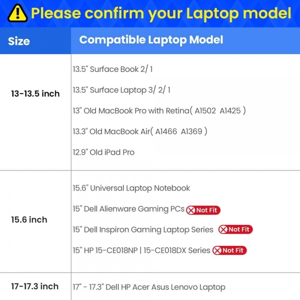 Tomtoc Laptop Omuz antas (15/15.6 in)-Navy