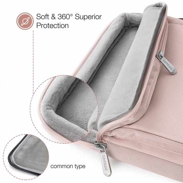 Tomtoc Laptop antas (13/13.5 in)-Baby Pink