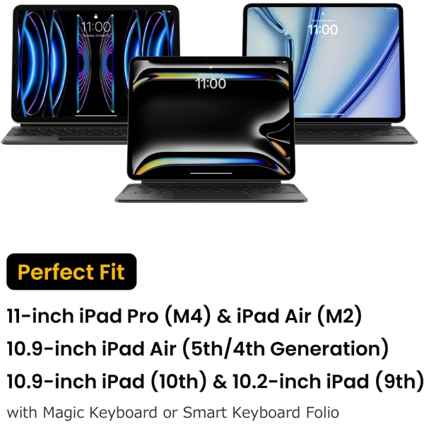 Tomtoc Portfolio Dzenleyici M2/M4 anta (11 in)-Black