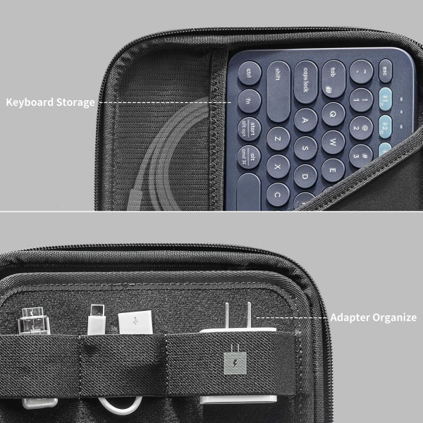 Tomtoc Portfolio Dzenleyici M2/M4 anta (11 in)-Black