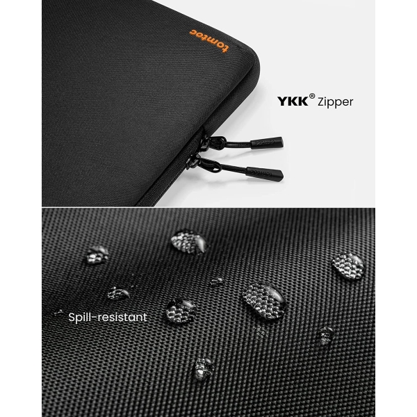 Tomtoc iPad Pro 360 Koruyucu İnce Tablet Çantası (12.9 inç)-Black