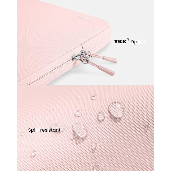 Tomtoc 360 MacBook Pro/Air M4 Laptop antas (13 in)-Pink