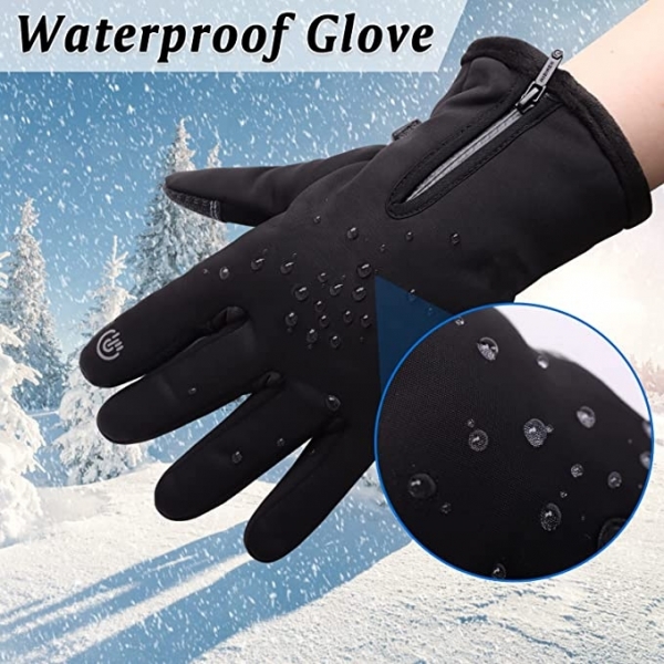 Toobimen Su Ge�irmez Dokunmatik Ekran Termal Eldiven 