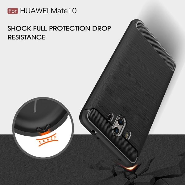 TopACE Huawei Mate 10 Karbon Fiber Klf-Black