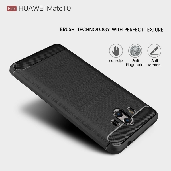 TopACE Huawei Mate 10 Karbon Fiber Klf-Gray