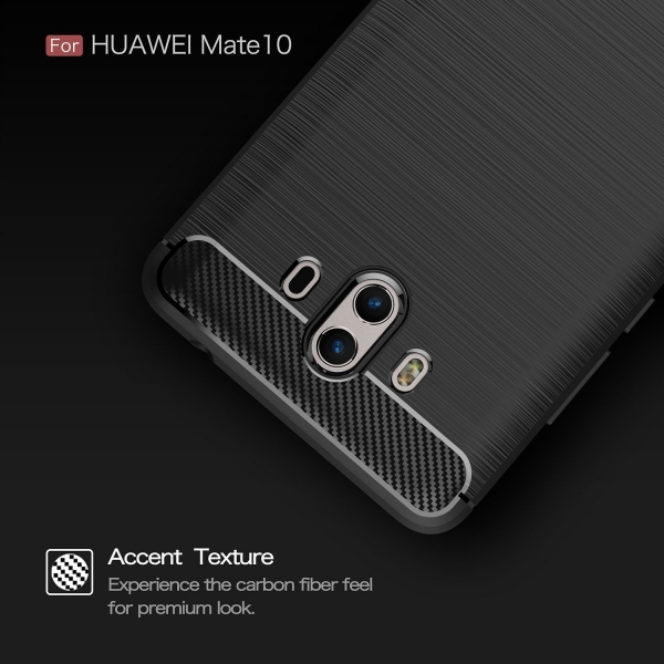 TopACE Huawei Mate 10 Karbon Fiber Klf-Gray