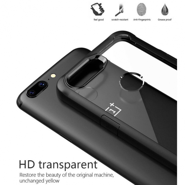 TopACE OnePlus 5T Soft Silikon K�l�f-Black
