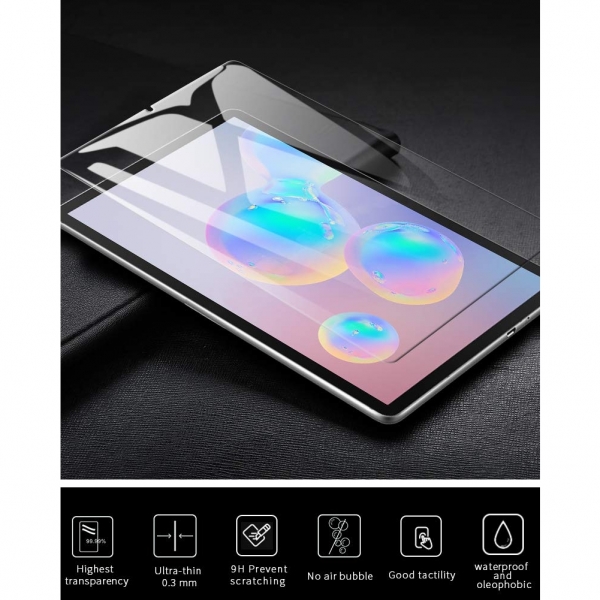 TopACE Galaxy Tab S6 Temperli Cam Ekran Koruyucu (2 Adet)