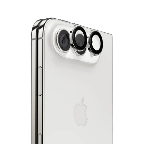 Torras Lensguard iPhone Duo Kamera Lens Koruyucu-Star White