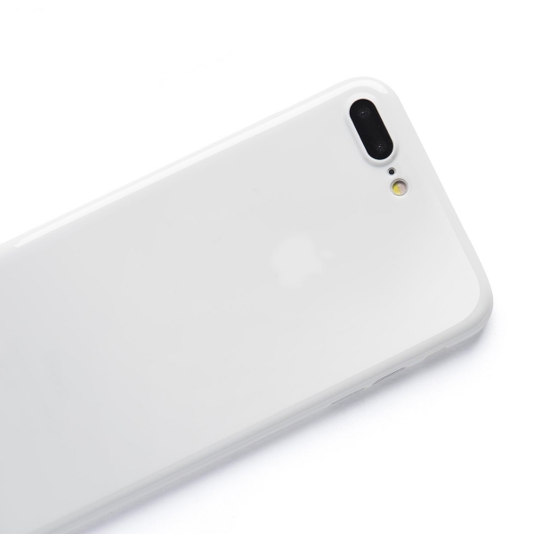 Totallee iPhone 8 Plus nce Klf-Jet White