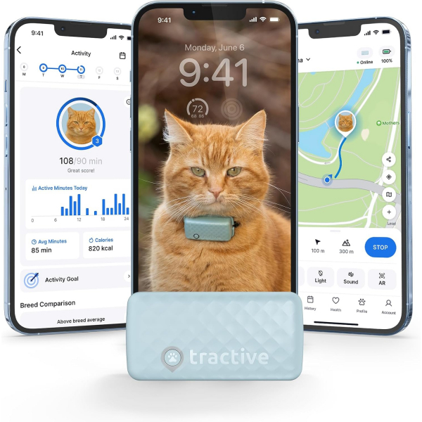 Tractive Ak�ll� Kedi GPS Takip Cihaz�-Mint