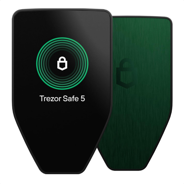 Trezor Safe 5 Ekranl Kripto Para Czdan (Green)