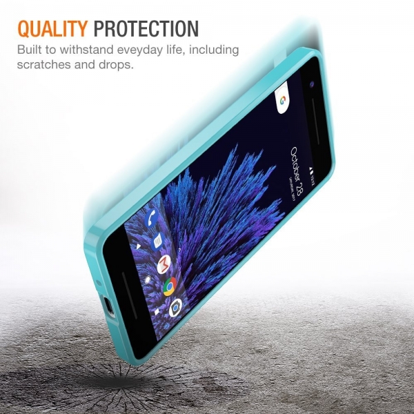 Trianium Google Pixel 2 Clarium Serisi K�l�f-Turquoise