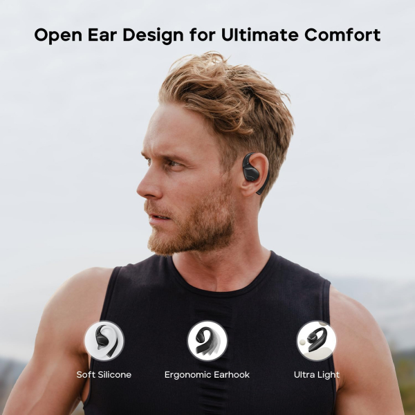 Tribit OpenGo Bluetooth Kulak i Kulaklk