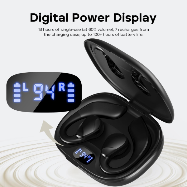 Tribit OpenGo Bluetooth Kulak i Kulaklk