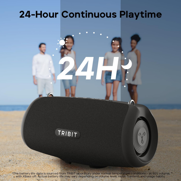 Tribit StormBox Lava Tanabilir Bluetooth Hoparlr