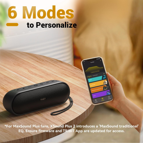 Tribit XSound Plus 2 Bluetooth Hoparlr-Black