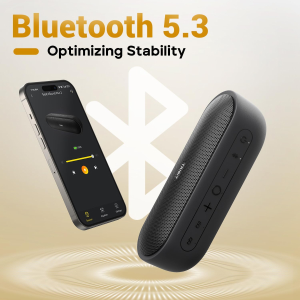 Tribit XSound Plus 2 Bluetooth Hoparlr-Black