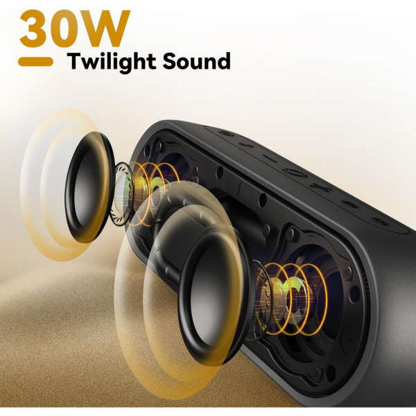 Tribit XSound Plus 2 Bluetooth Hoparlr-Black
