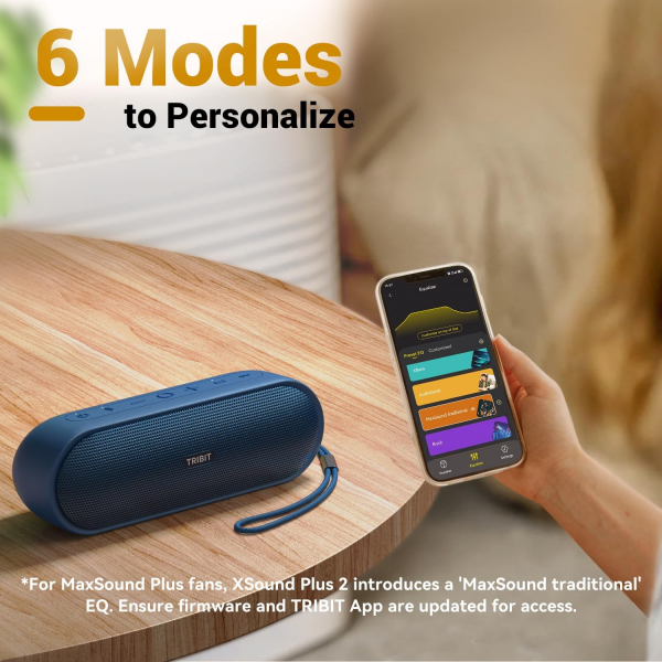 Tribit XSound Plus 2 Bluetooth Hoparlr-Blue