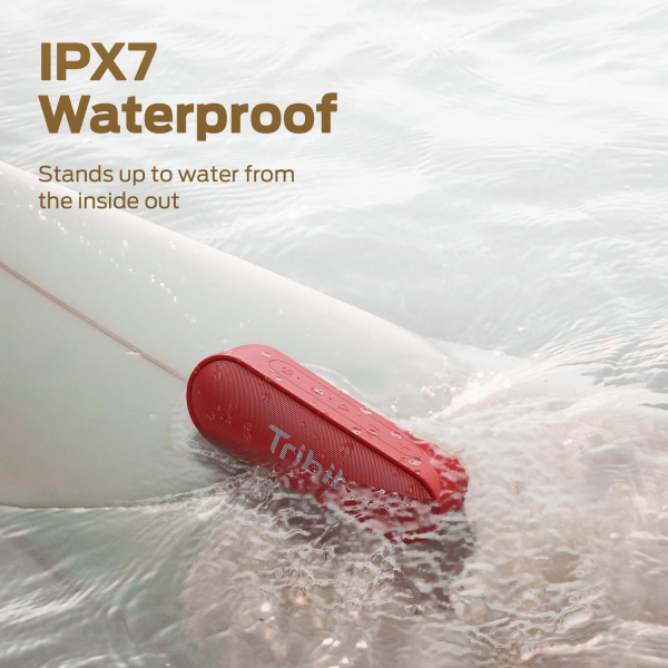 Tribit XSound Go Portatif Bluetooth Hoparlr-Red