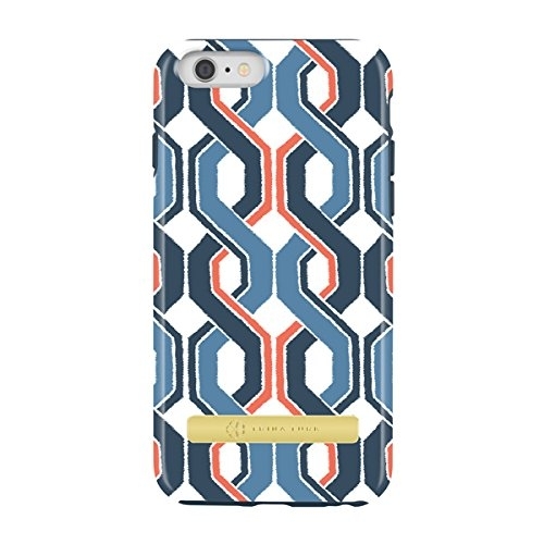 Trina Turk iPhone 6 Klf-Barstow Orange and Blue