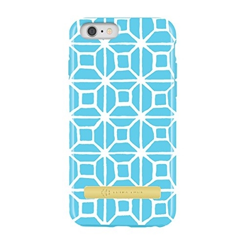 Trina Turk iPhone 6 Klf-Trellis Blue