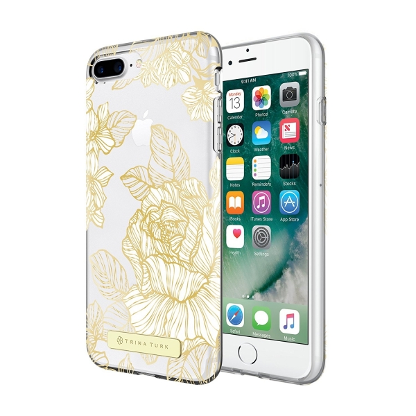 Trina Turk iPhone 7 Plus Klf- Astors Garden White