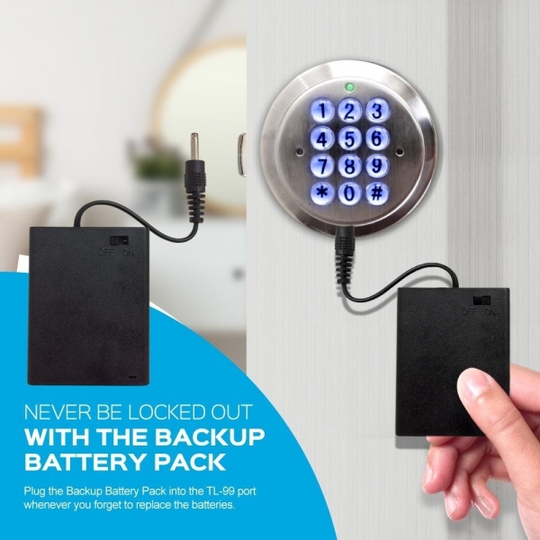 TurboLock TL-99 Bluetooth Ak�ll� Kilit-Chrome