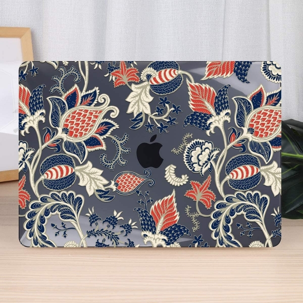 TwoL MacBook Air Dizst Klf Seti (13 in)-Paisley Print