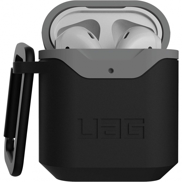 UAG AirPods Uyumlu Sert Klf(1/2.Nesil)-Black Grey