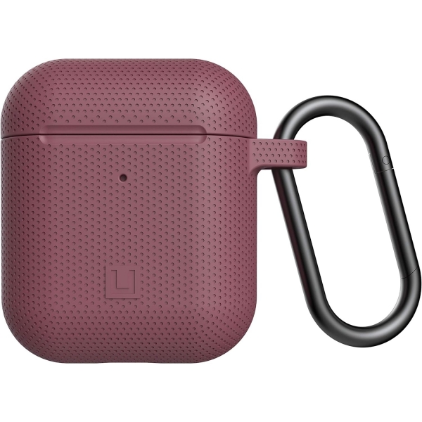 UAG AirPods Uyumlu Silikon Klf(1/2.Nesil)-Dusty Rose