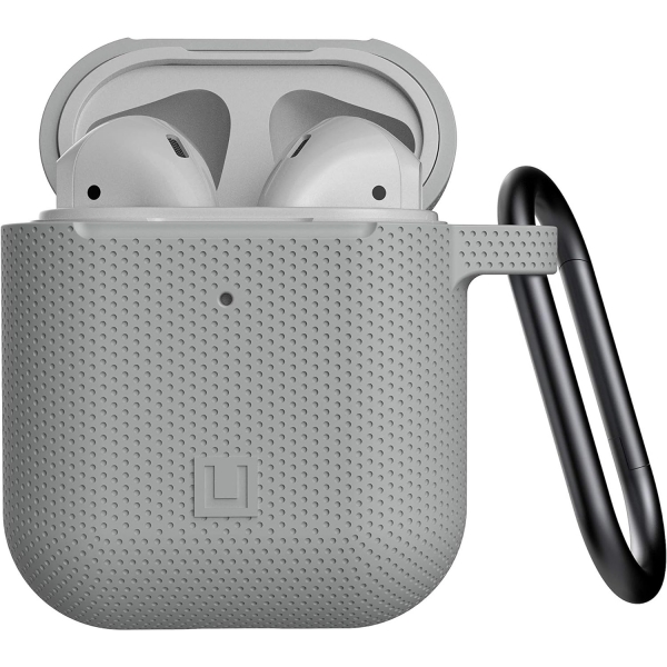 UAG AirPods Uyumlu Silikon Klf(1/2.Nesil)-Grey