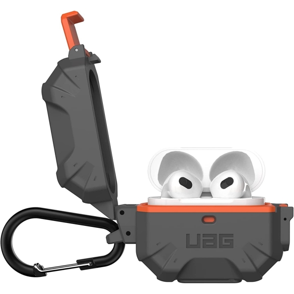 UAG Apple AirPods 3.Nesil Koruyucu Klf-Silver Orange