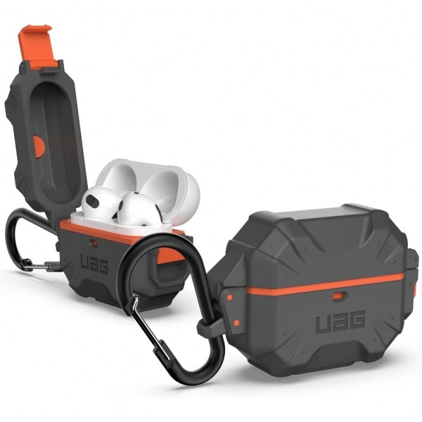 UAG Apple AirPods 3.Nesil Koruyucu Klf-Silver Orange