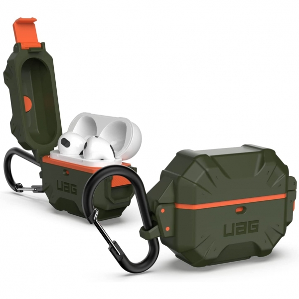 UAG Apple AirPods 3.Nesil Koruyucu Klf-Olive Orange